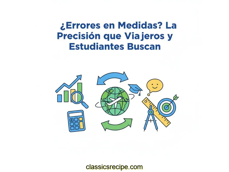 ¿Errores en Medidas? La Precisión que Viajeros y Estudiantes Buscan