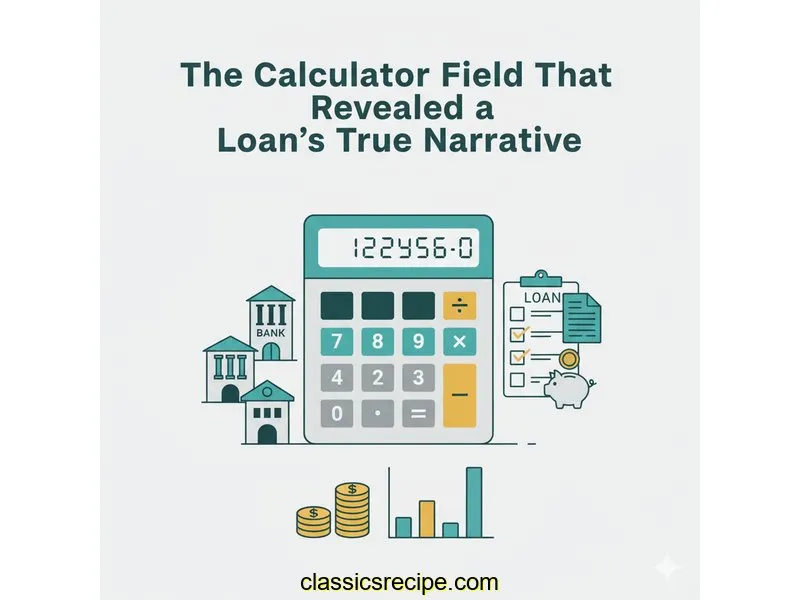 The Calculator Field That Revealed a Loan's True Narrative