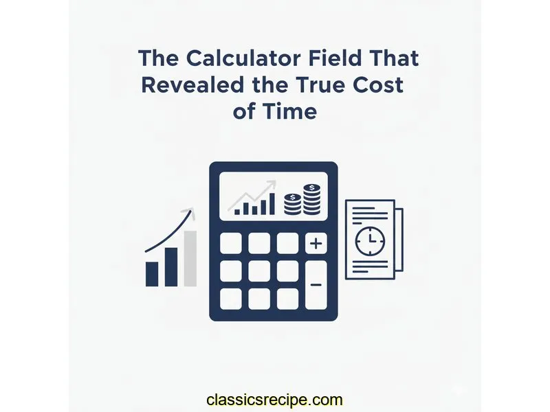 The Calculator Field That Revealed the True Cost of Time
