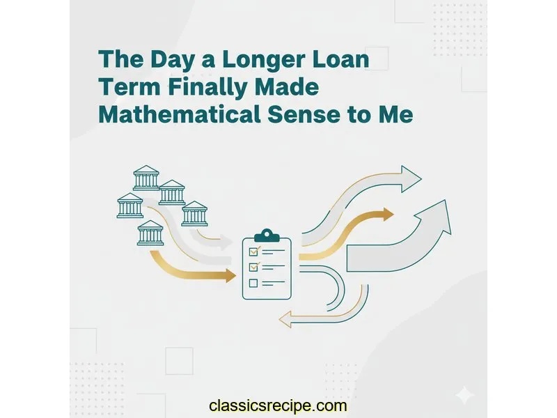 The Day a Longer Loan Term Finally Made Mathematical Sense to Me