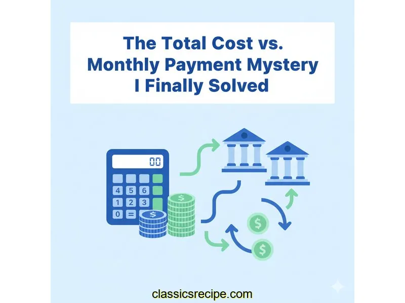 The Total Cost vs. Monthly Payment Mystery I Finally Solved
