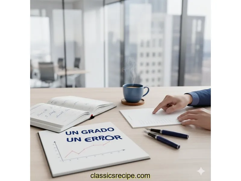 Ilustración para la guía de Un Grado de Error: La Diferencia Entre el Éxito y el Fracaso