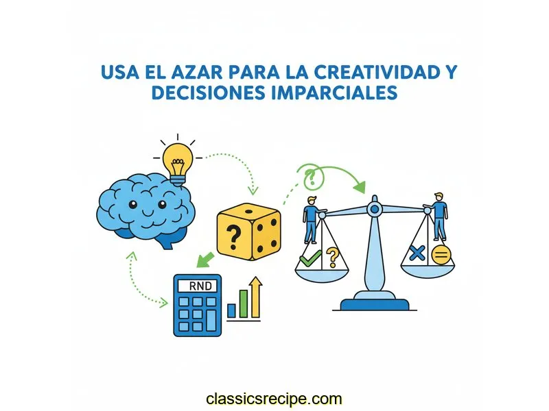 Usa el Azar para la Creatividad y Decisiones Imparciales